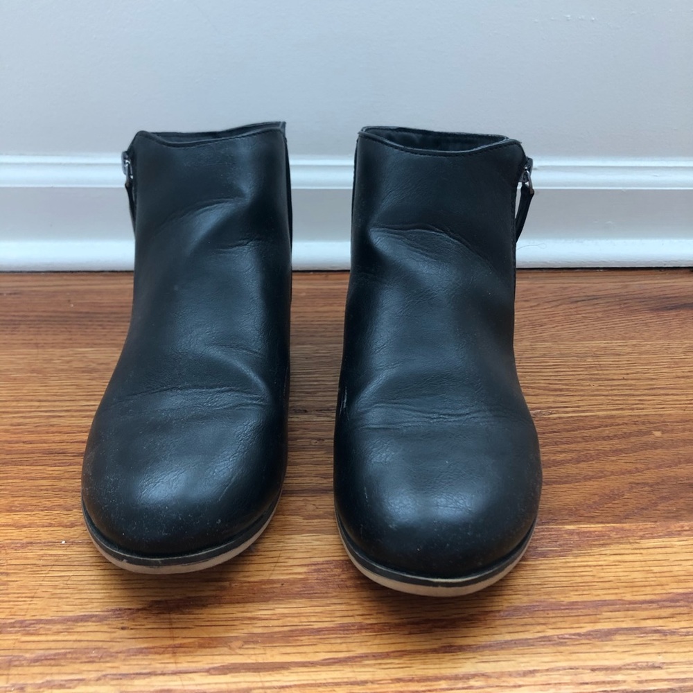 Cat & Jack Black Ankle Boots